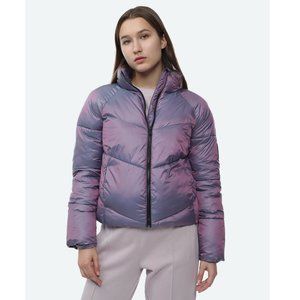 dkny iridescent down jacket